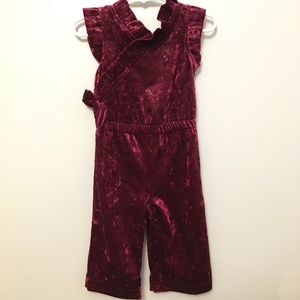 12m Cat & Jack velvet baby bodysuit